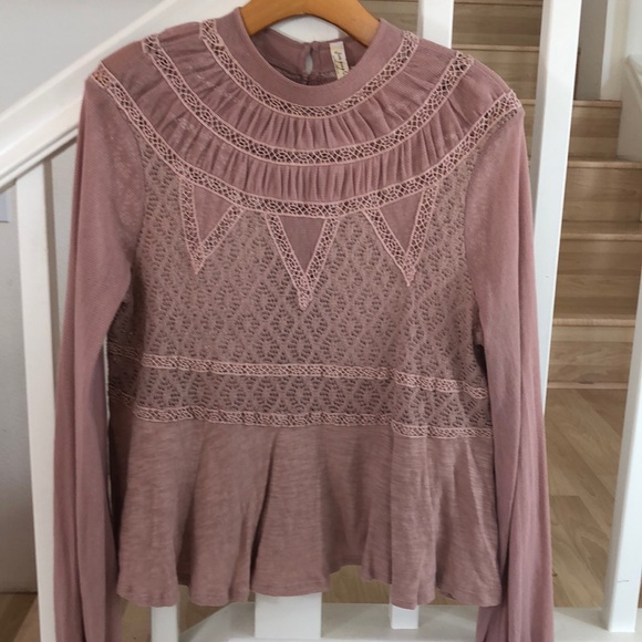 Free People English Rose Swint Top pink - Picture 6 of 8